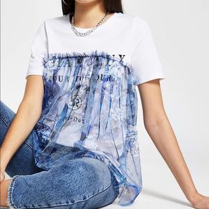 River island Mesh T-shirt